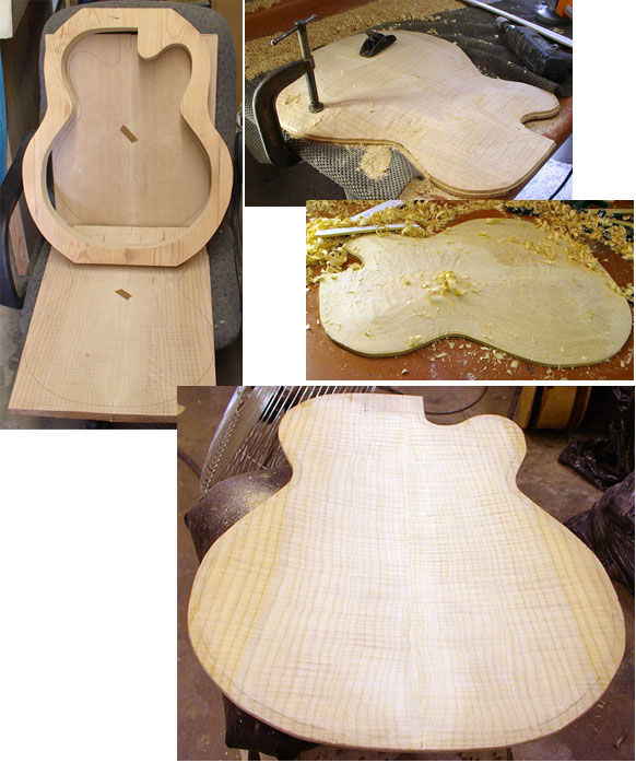 carving the archtop